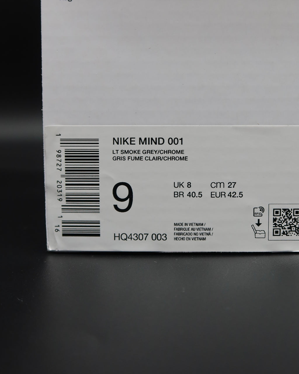 Nike Mind 001 Slide Light Smoke Grey