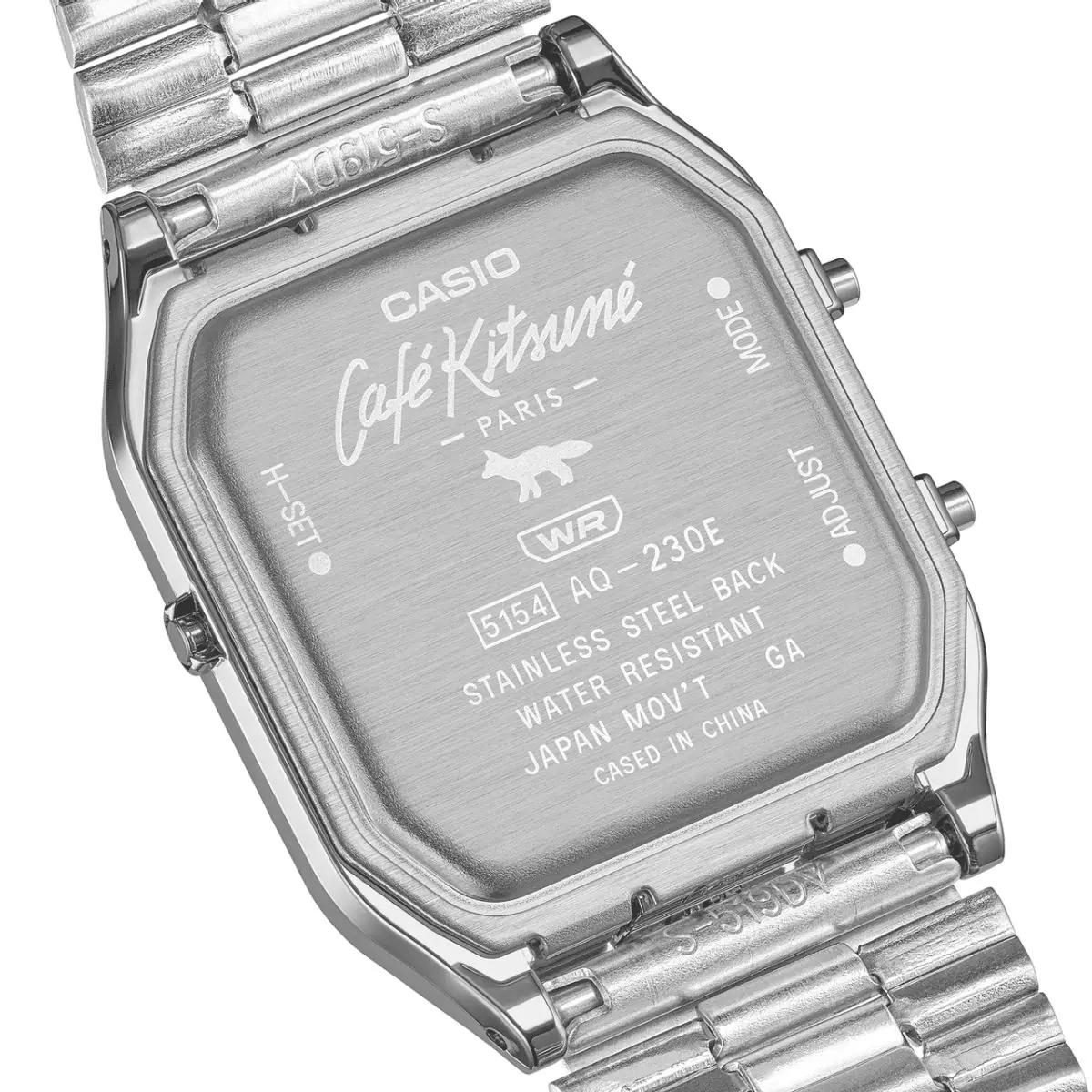 Casio x Café Kitsuné AQ-230ECK-3A