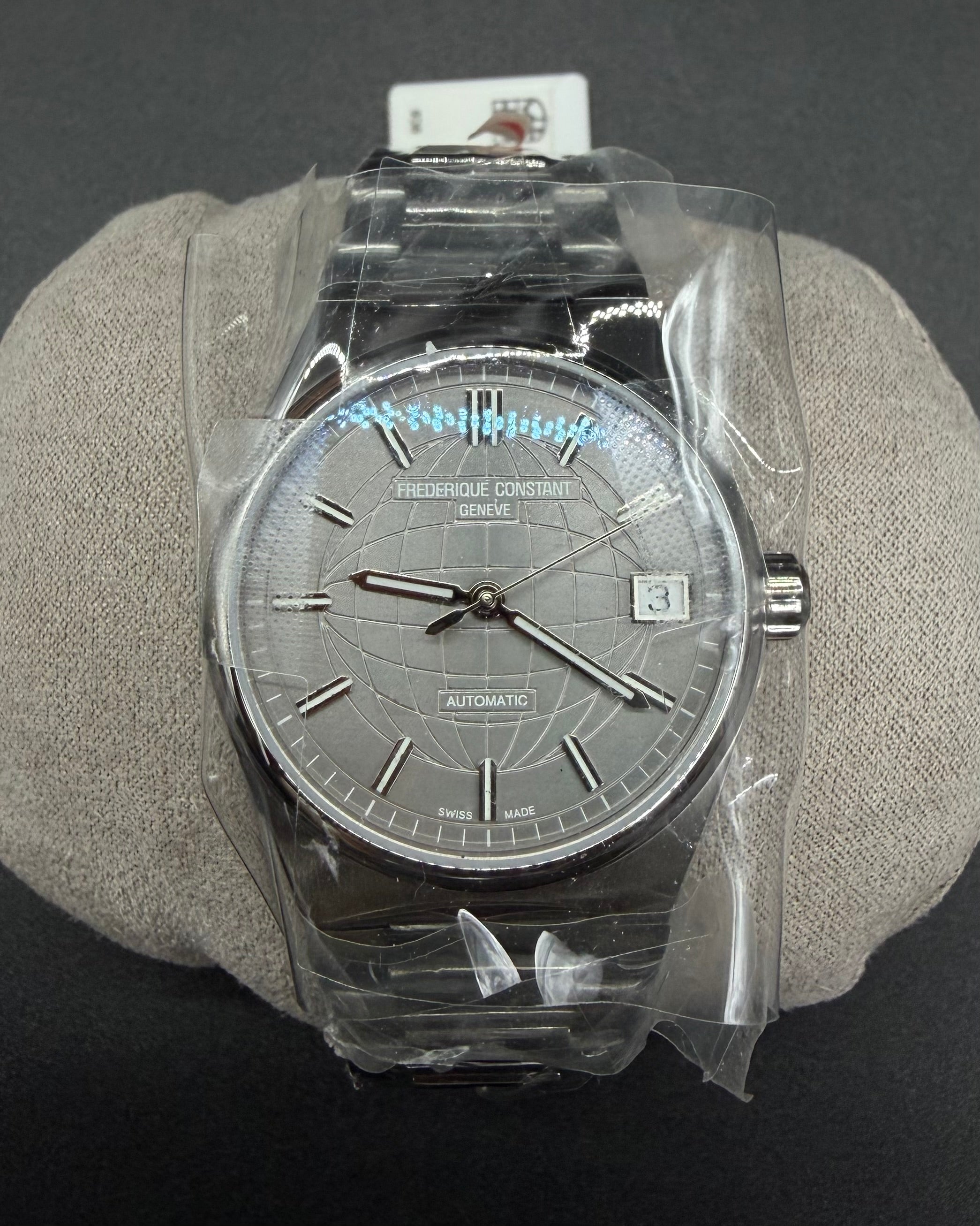 Frederique Constant Ladies Swiss Automatic Highlife Silver-Tone Stainless Steel