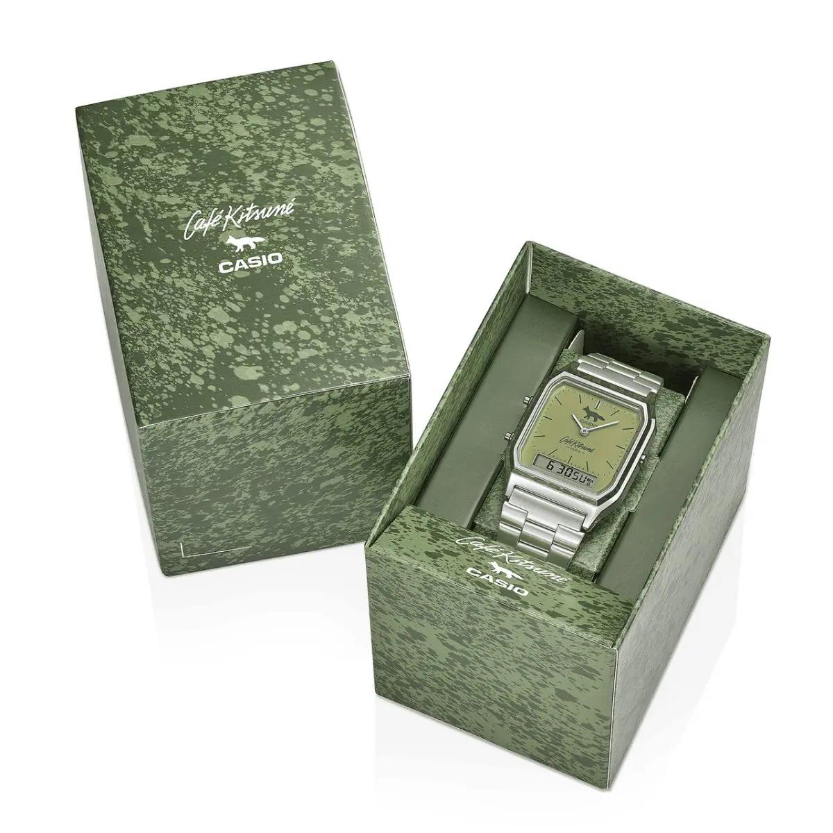 Casio x Café Kitsuné AQ-230ECK-3A