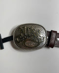 Nike Country Belt Brown/Silver