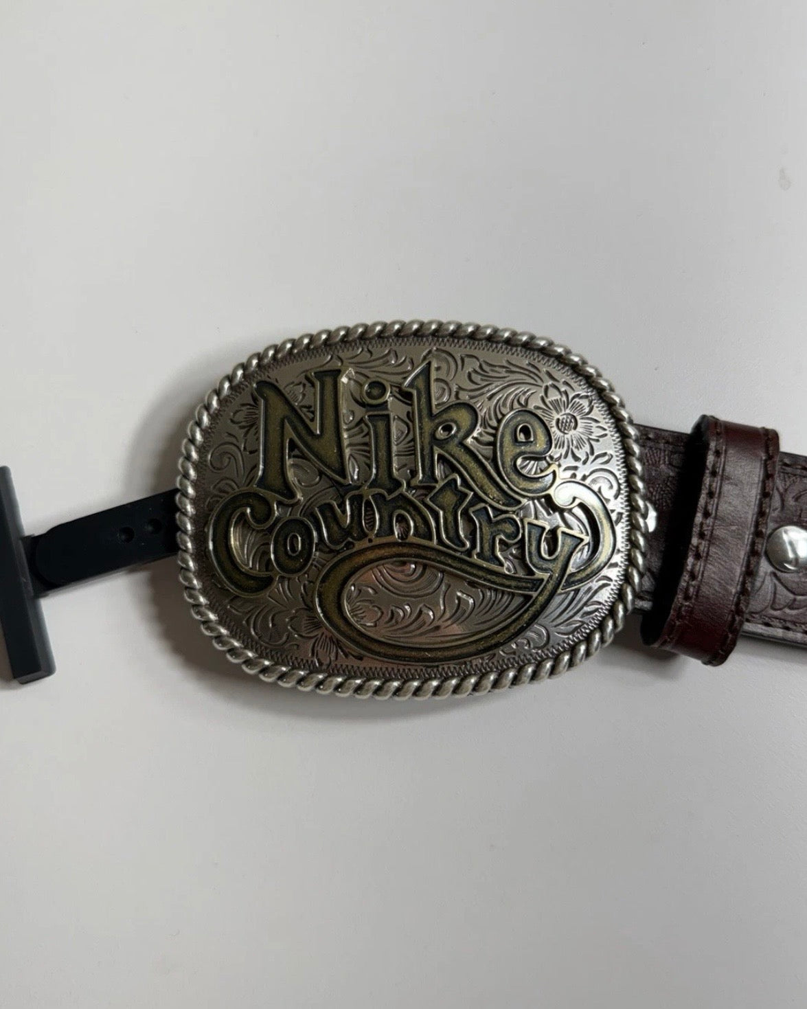 Nike Country Belt Brown/Silver