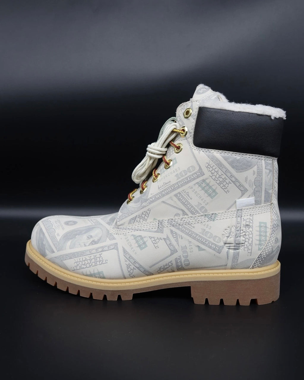 Timberland 6" Premium Waterproof Boot Supreme x MM6 Maison Margiela $100 Bills