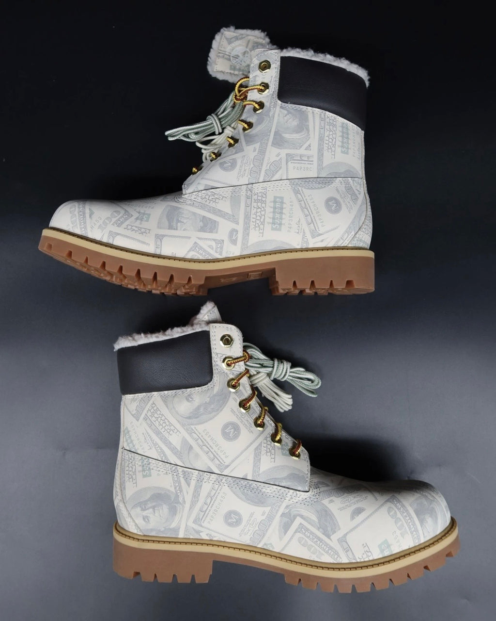 Timberland 6" Premium Waterproof Boot Supreme x MM6 Maison Margiela $100 Bills