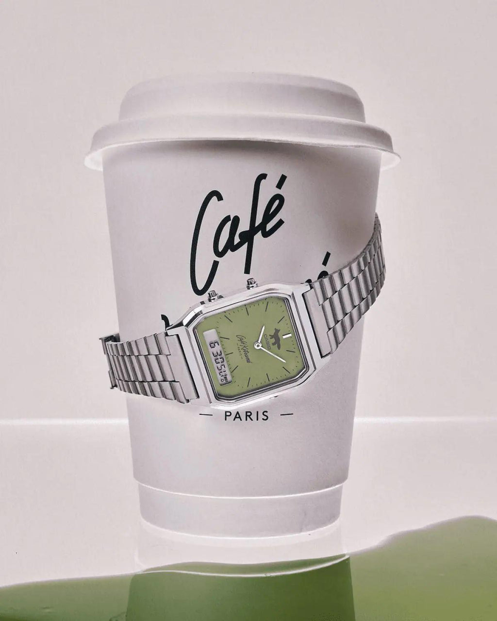 Casio x Café Kitsuné AQ-230ECK-3A