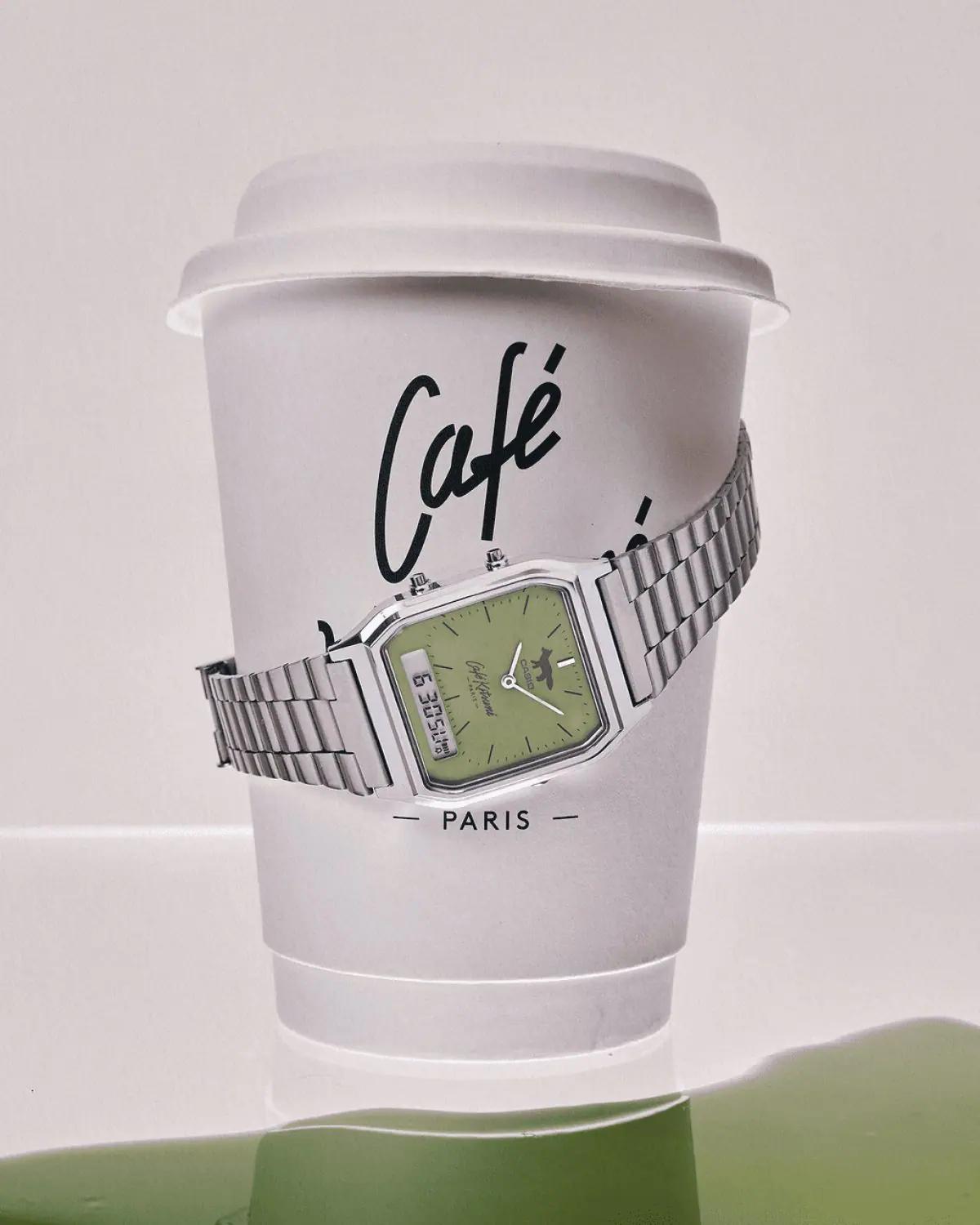 Casio x Café Kitsuné AQ-230ECK-3A