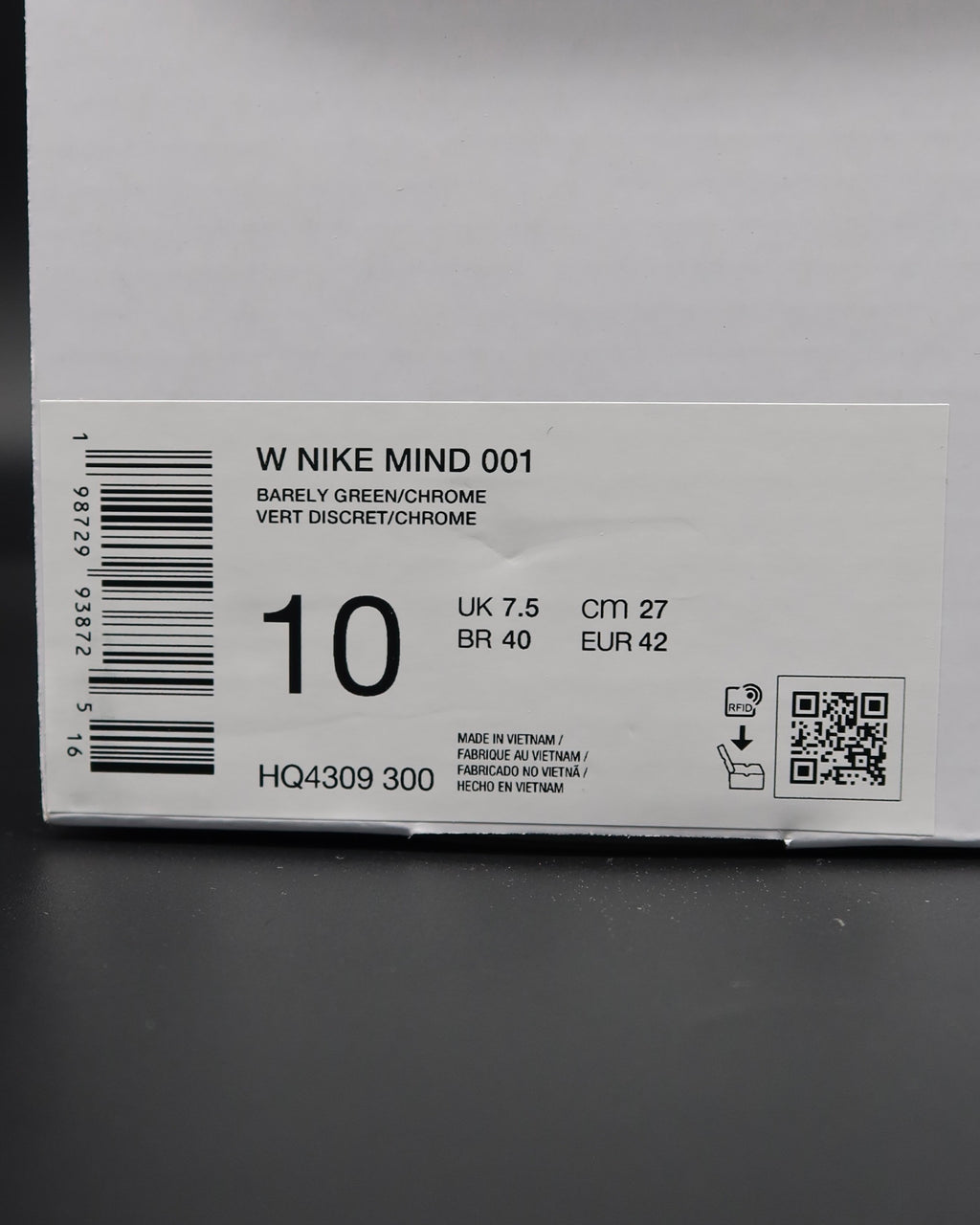 Nike Mind 001 Barely Green (Women's)