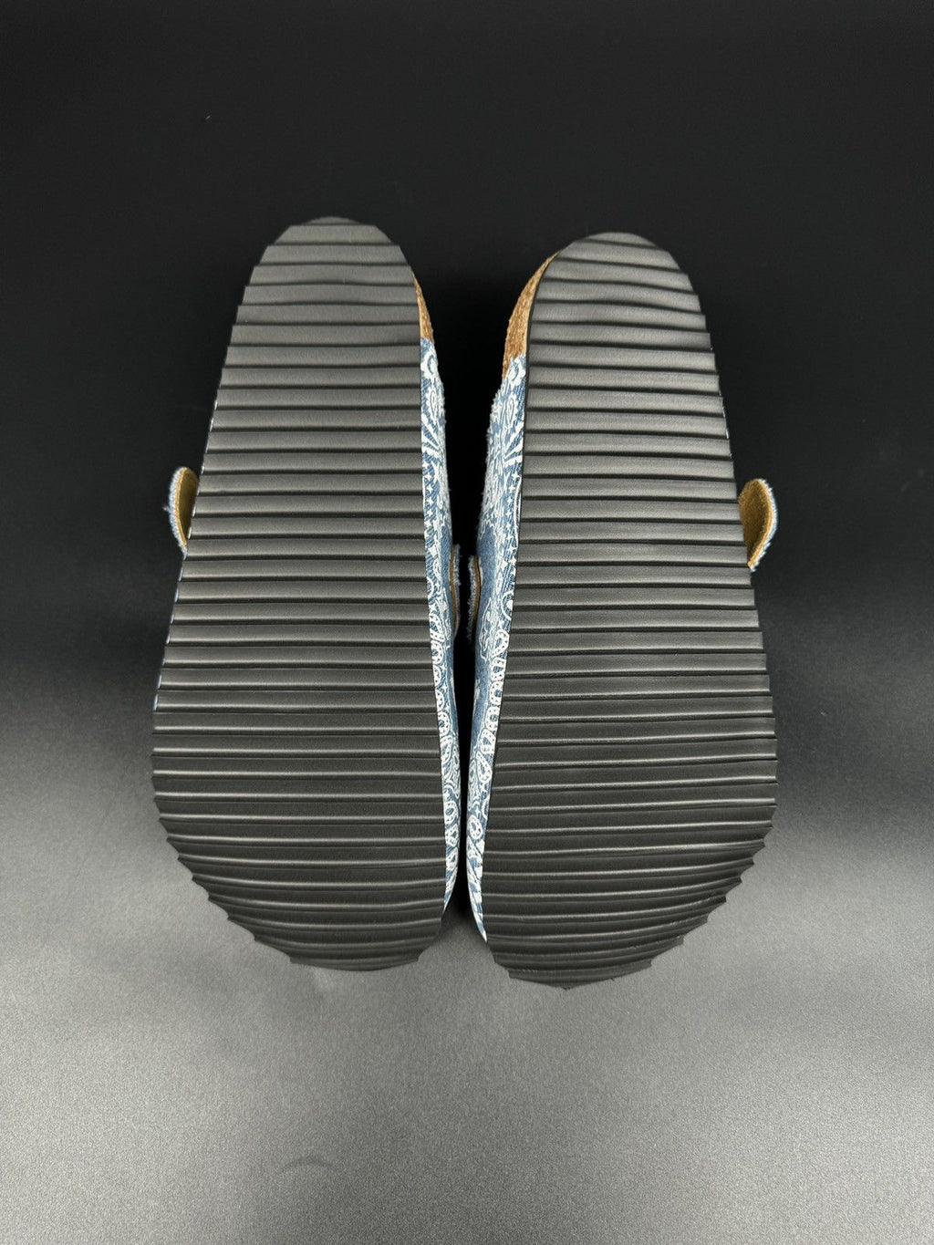 Bravest Studios Denim Paisley Clog