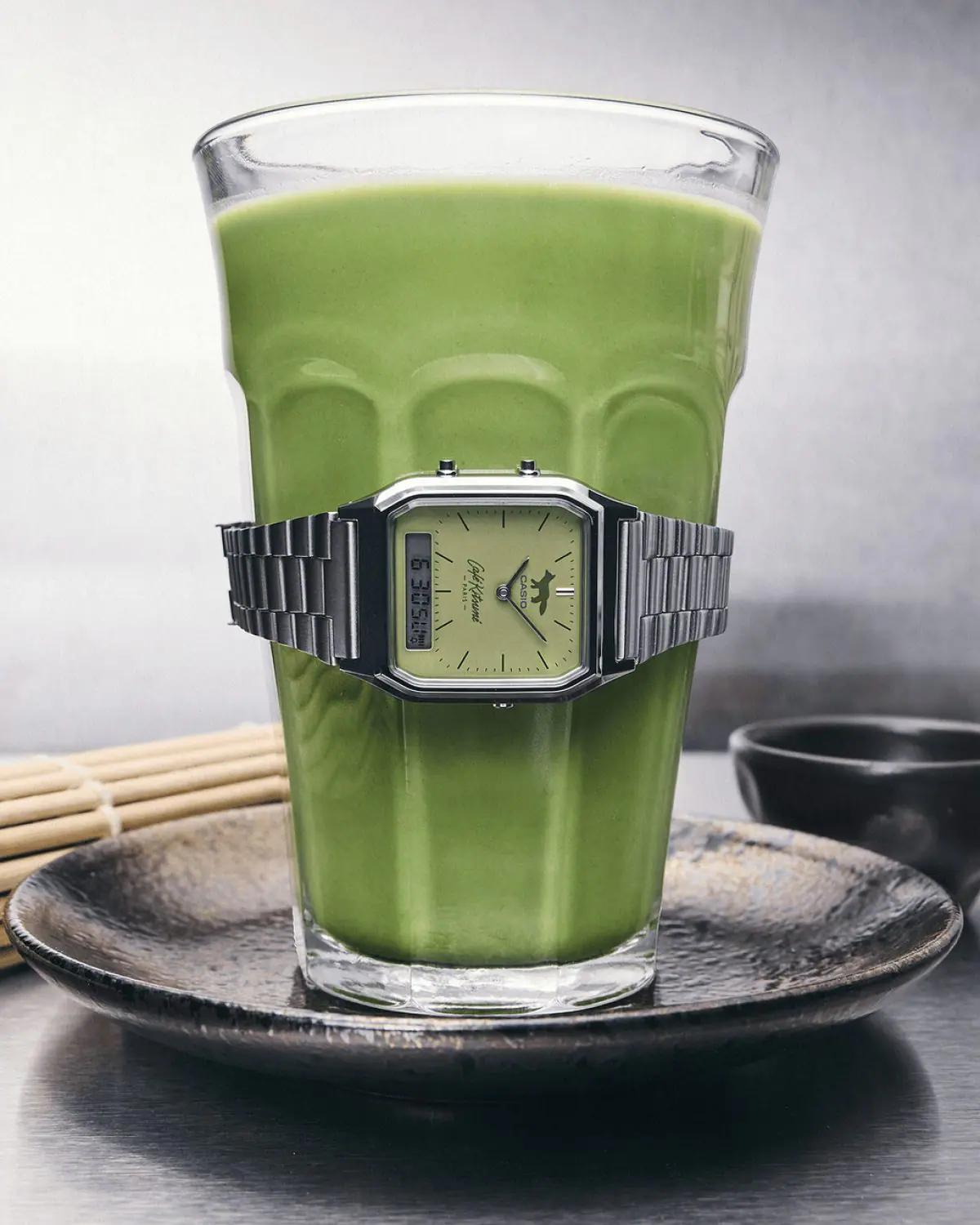 Casio x Café Kitsuné AQ-230ECK-3A